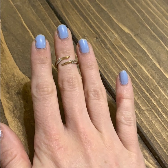 Gold wrap around midi ring - Picture 3 of 3